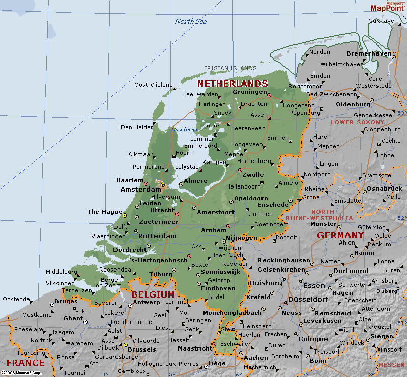 Leeuwarden map
